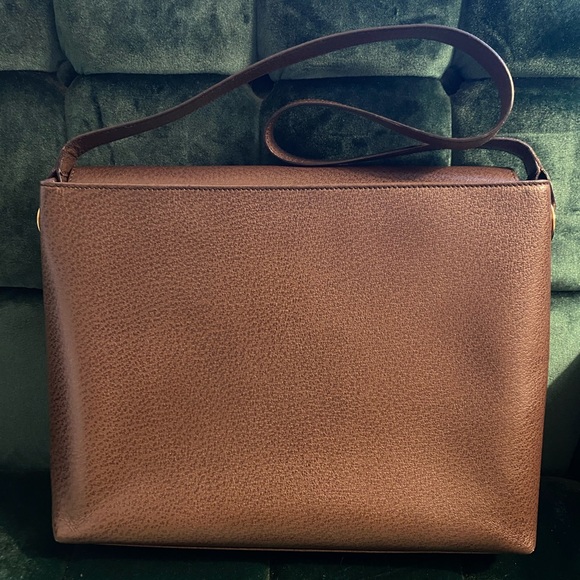 Gucci Brown Leather Vintage Box Style Purse - Picture 11 of 13